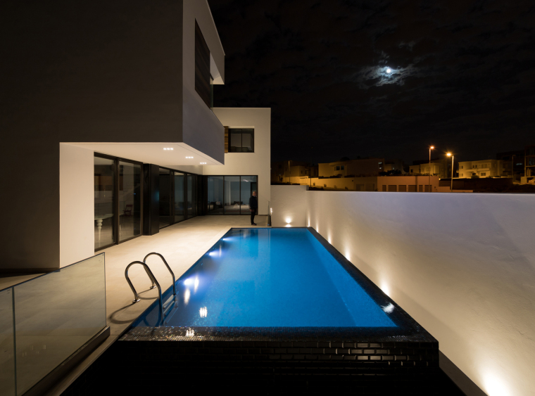 z型现代别墅,突尼斯豪宅