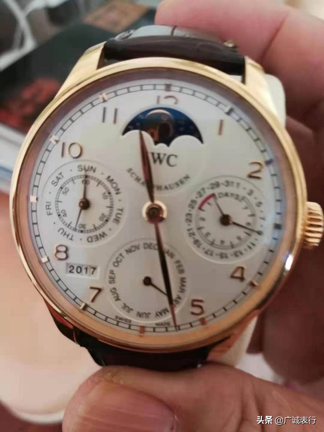 iwc万国手表葡7怎么看真假,iwc万国表葡计复刻
