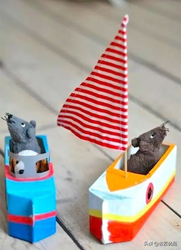 亲子手工牛奶盒,牛奶盒子可操作的手工