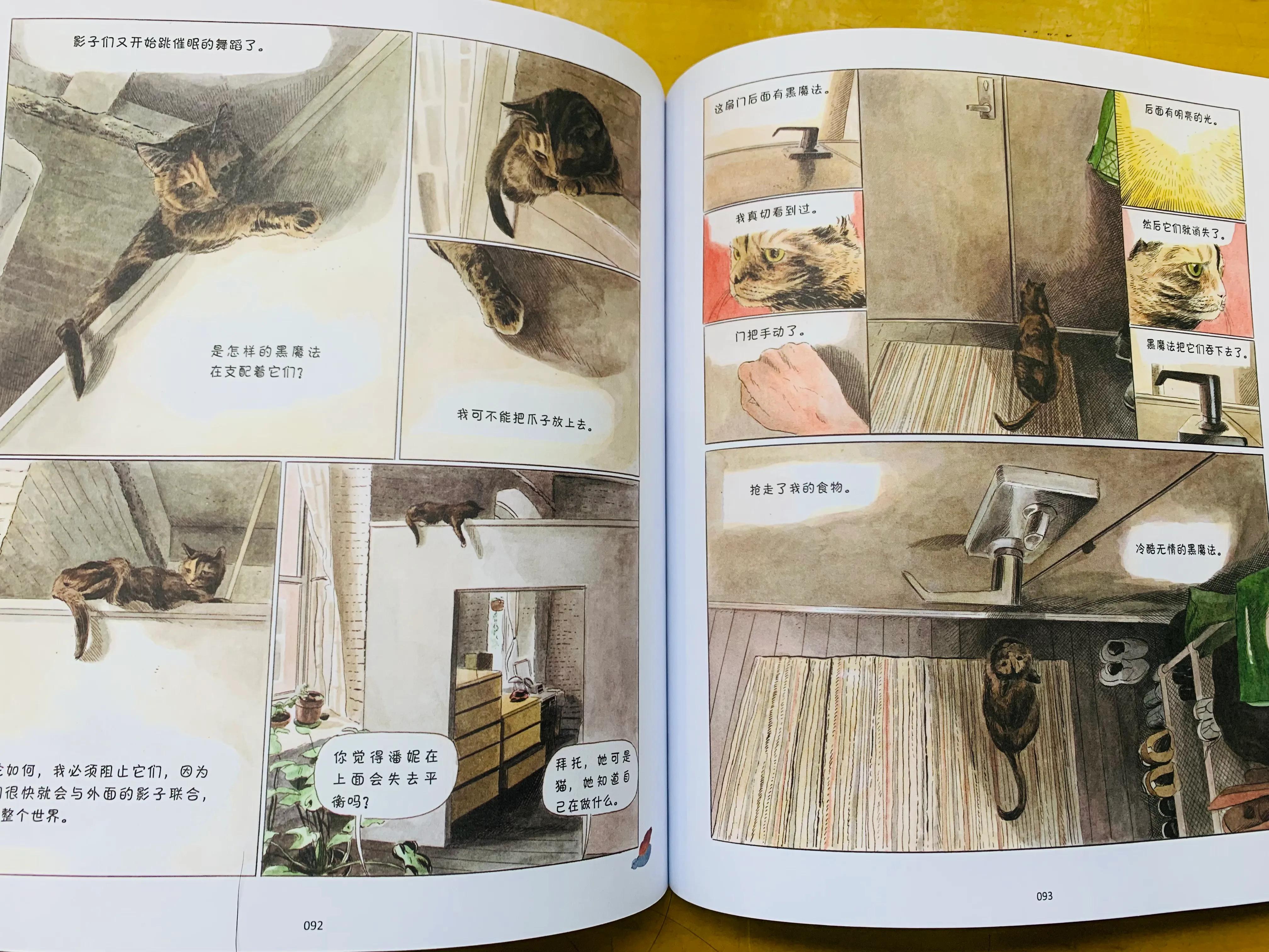 猫咪搞笑日常漫画,一个关于猫的搞笑漫画