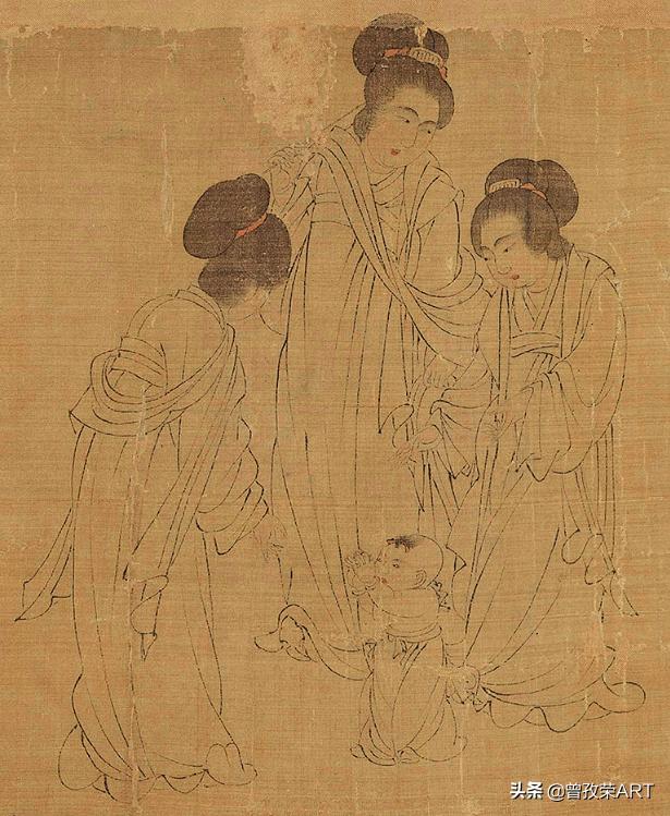 国画文人桌子上面有什么,国画为什么远大近小