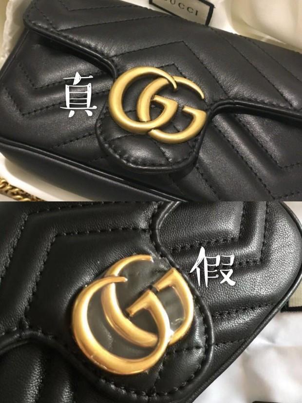 guccimarmontsupermini真假对比,guccimarmontmini真假鉴别