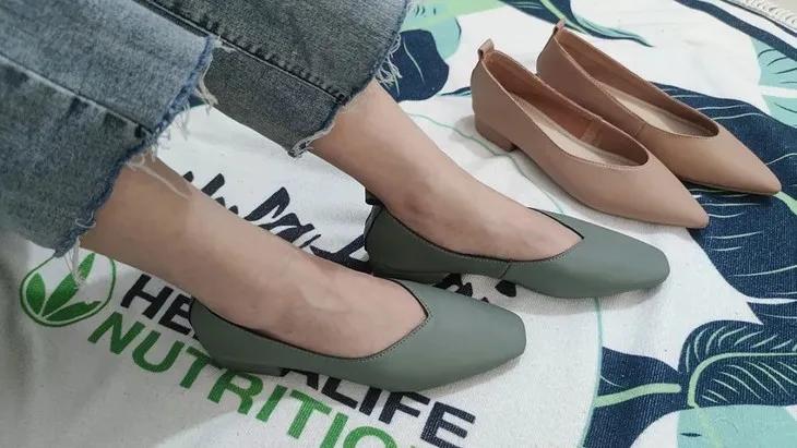 真皮小众百搭豆豆鞋,百搭高端牛皮小白鞋