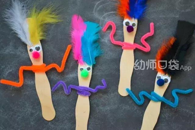 幼儿园用扭扭棒制作竹节虫,扭扭棒幼儿园简单玩法