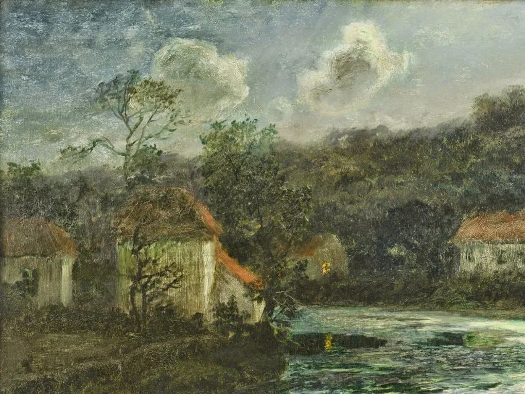 看一百遍都不觉得腻的山水,独特手法和细腻笔触的油画风景