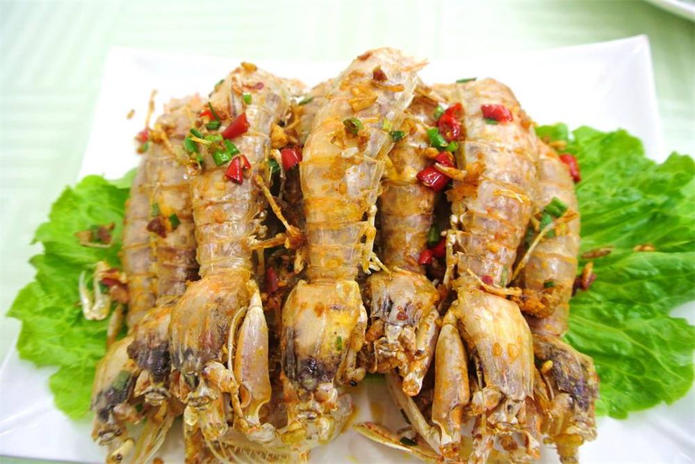 椒盐皮皮虾怎么做好吃又简单,椒盐皮皮虾的椒盐是白的还是红的