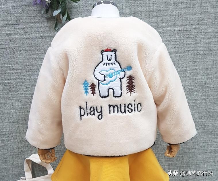 泰迪熊童装冬款外套,泰迪熊童装羊羔毛