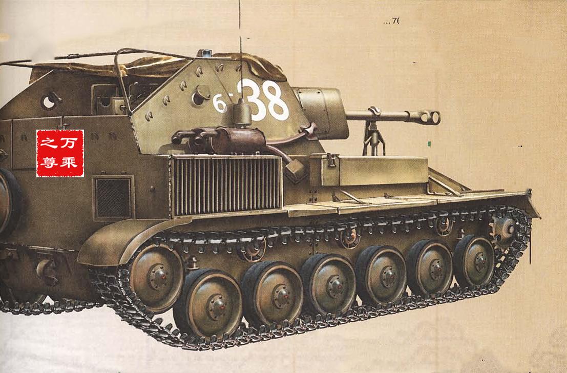 二战m40自行榴弹炮,su152对战猎豹