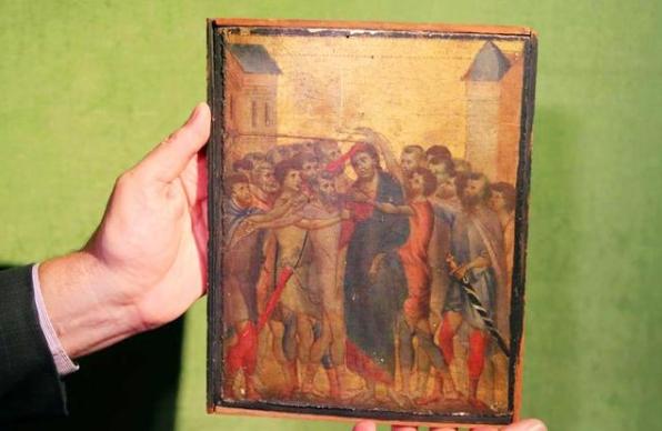 90岁老奶奶“撞大运”，家里一幅挂了50年的破画，拍了1.9亿天价