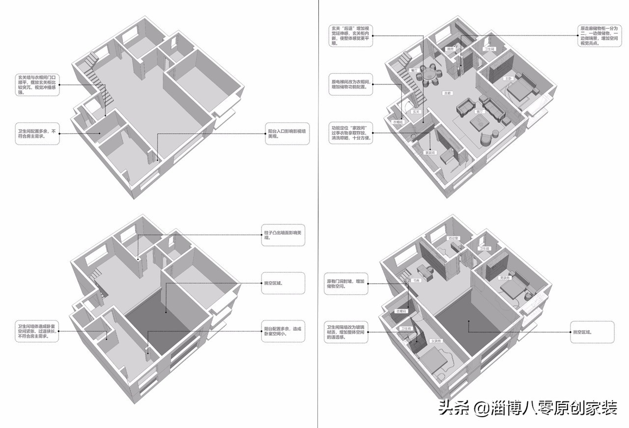 华侨城300平大平层装修实景,淄博华侨城小户型