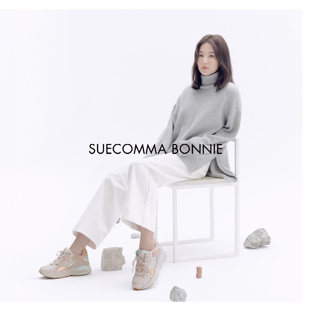 宋慧乔烟熏妆配运动鞋,韩国女星宋慧乔烟熏妆写真