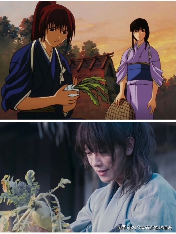 浪客剑心一刀是恨一刀是爱,浪客剑心动漫一刀砍两人