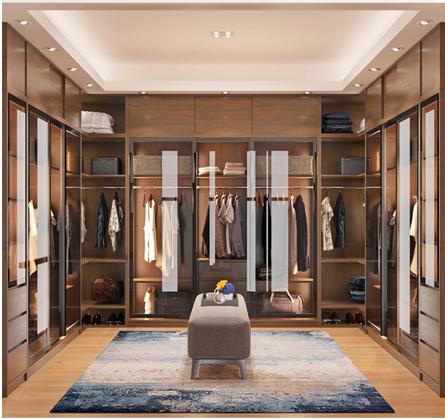 玻璃门衣柜好不好看,玻璃门衣柜好看吗