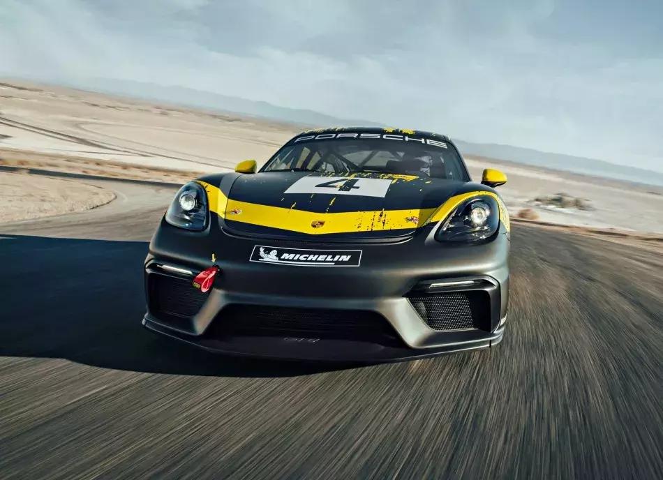 保时捷718cayman赛车,保时捷718boxster