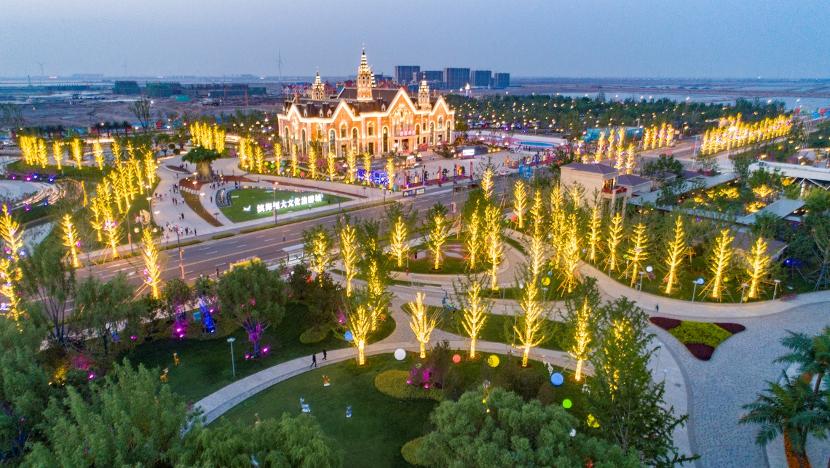 滨海恒大文化旅游区,中国最美恒大文化旅游城