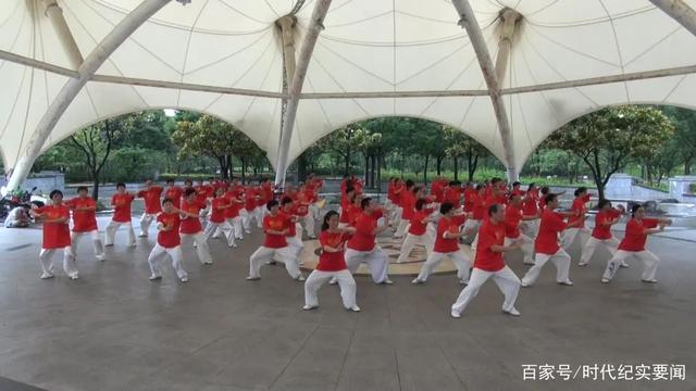 建党周年武术表演,上海太极拳建党100年表演