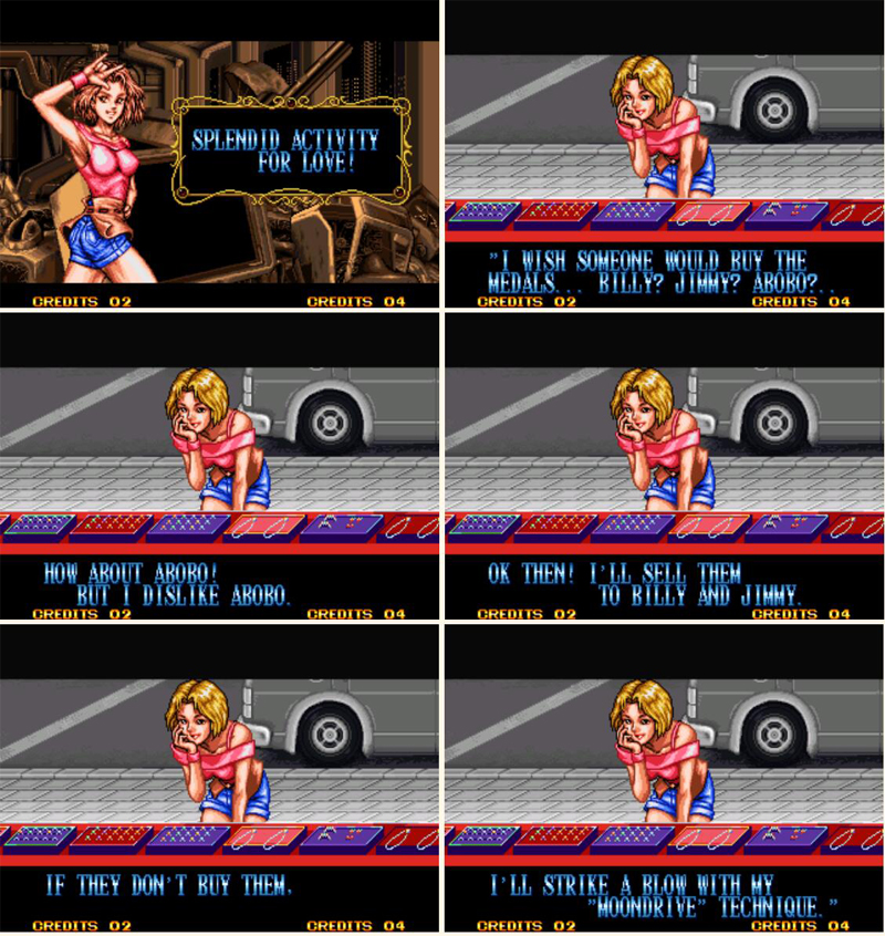 双截龙格斗蕾贝卡vs玛丽安,双截龙3黑暗玛丽安亲自上阵