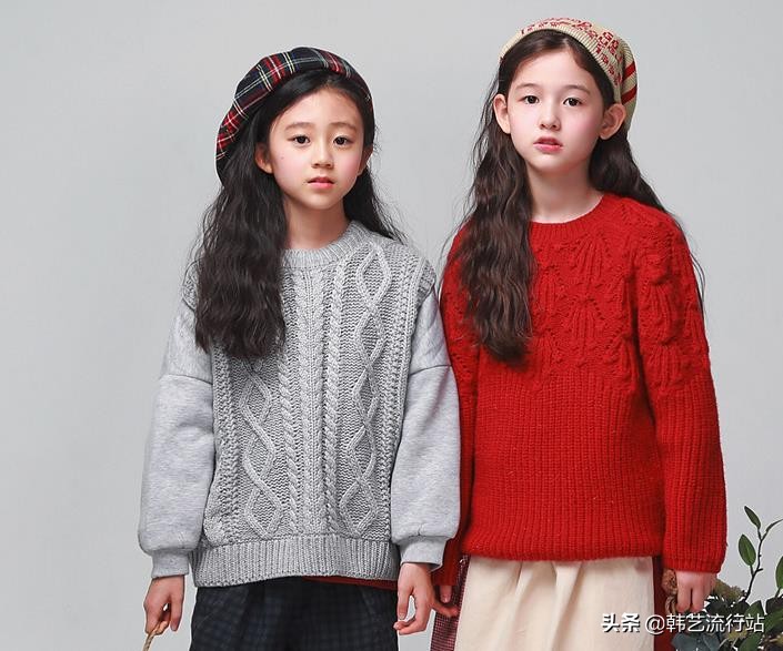 小个子针织毛衣推荐宽松中长款,最新款女士韩版手织毛衣18-21岁穿