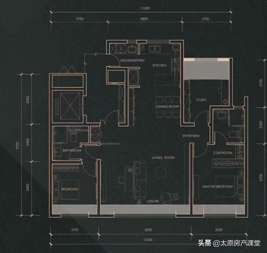 保利、中海天字系均落子丽华北，为何峰尖作品都选择该区域？