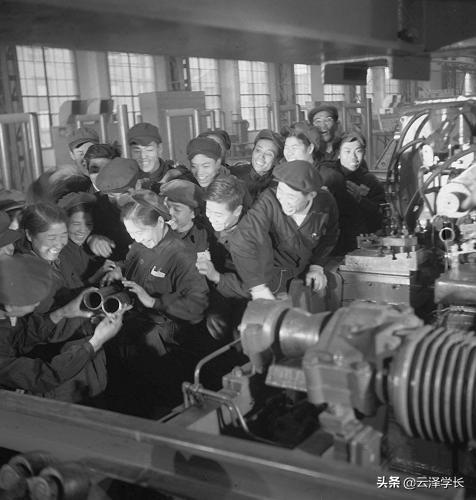 鞍山旧影像,鞍山旧工厂俯视图