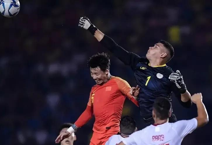 中国男足2比0击败菲律宾,2019年亚洲杯中国男足对菲律宾队