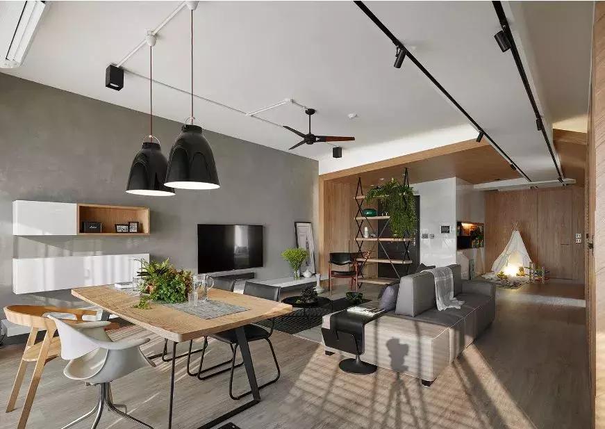 客厅有横梁？别怕，这里有妙招