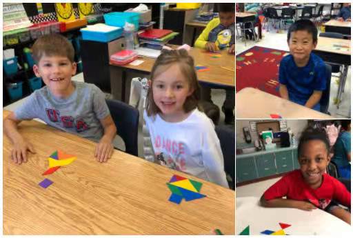 3-6岁幼儿七巧板数学启蒙,益智七巧板宝宝思维训练