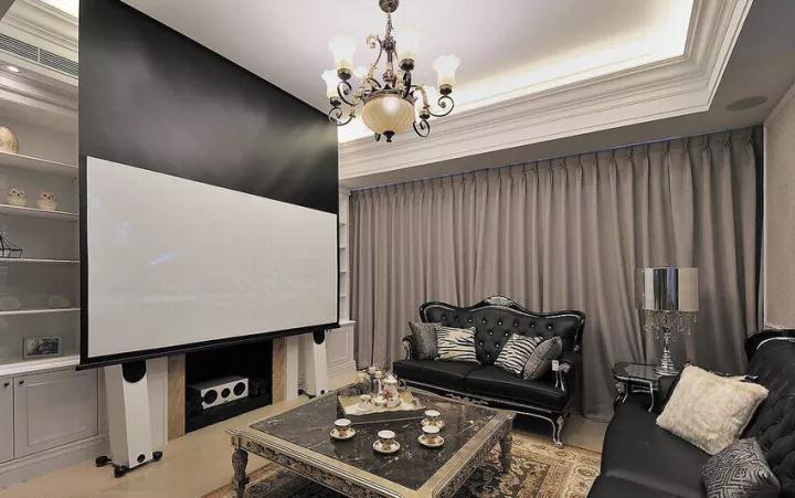 110平方三室两厅豪华法式效果,125平欧式三居室房屋