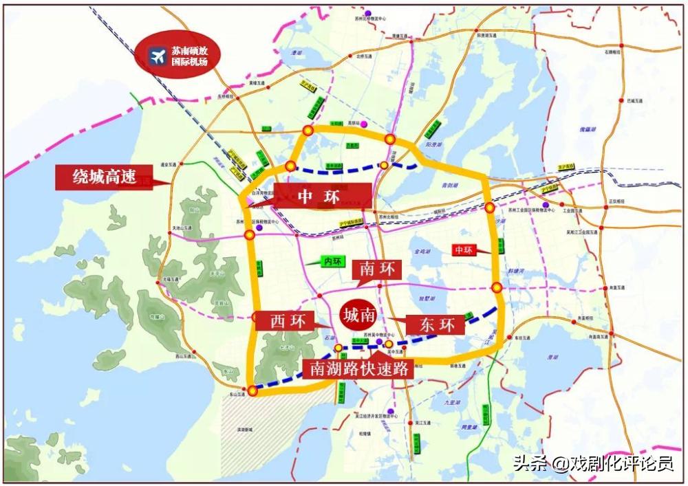 苏州中心渐入佳境,苏州市域一体化交通项目