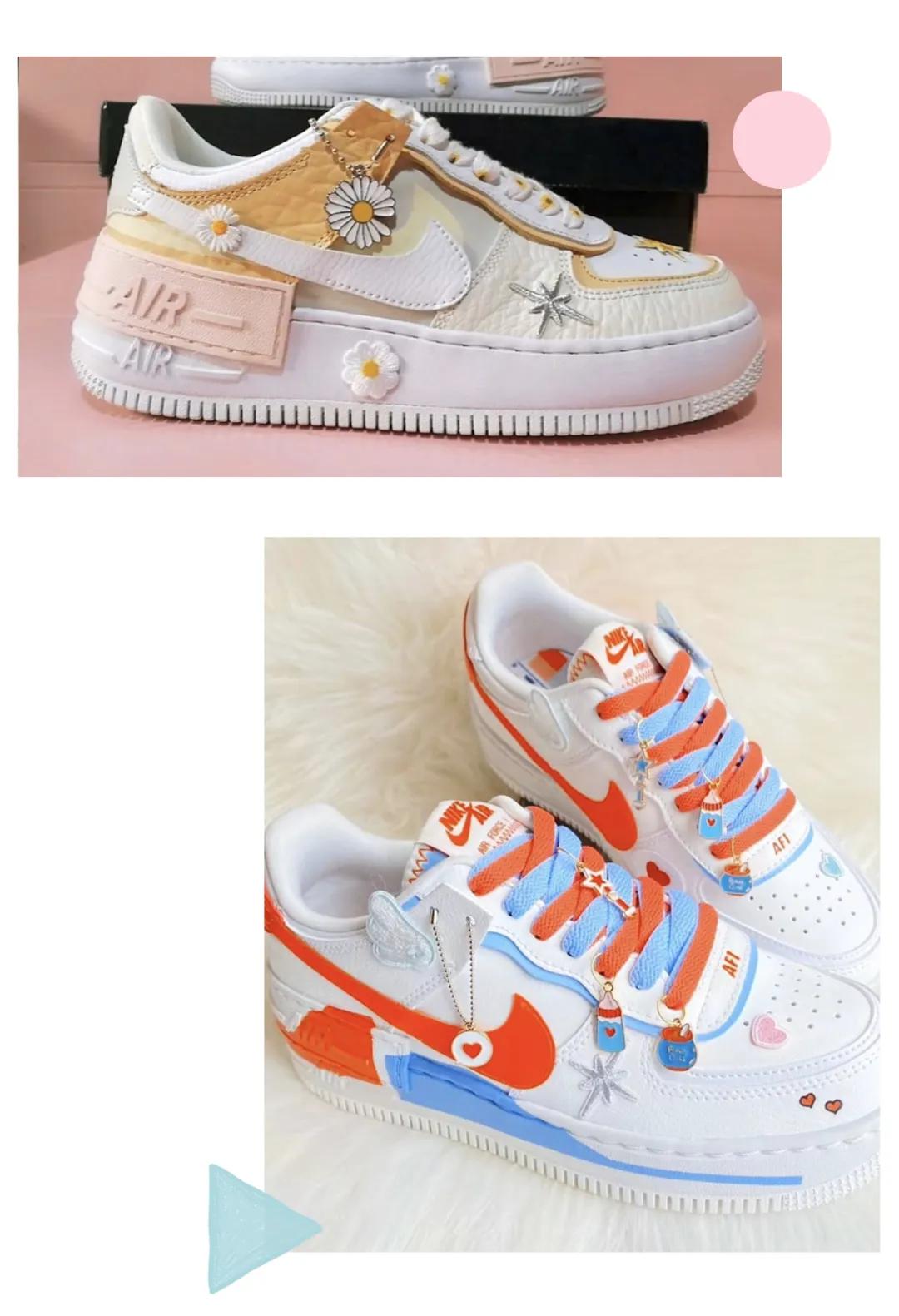 既好看又洋气的黑色运动鞋,超好看的运动鞋少女