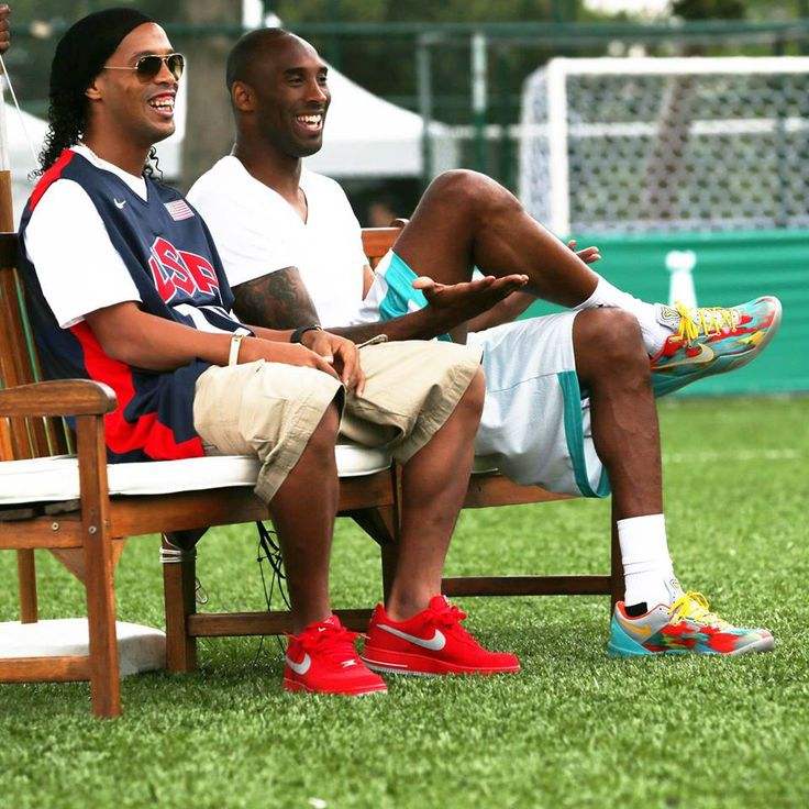 科比小罗,足球巨星小罗和科比