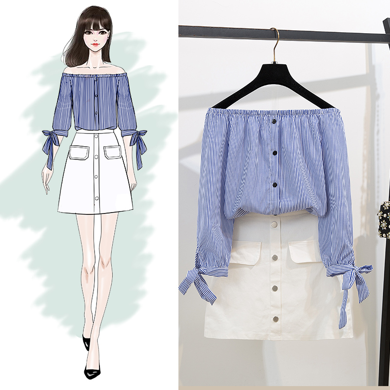 夏天这么穿让你又瘦又美,夏日套装这样穿气质又显瘦