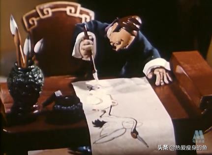 国风皮影戏人物绘画,国风木偶