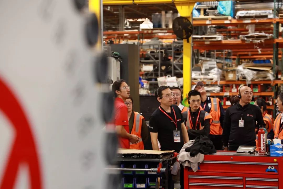 美国哈斯加工中心绝对坐标,美国哈斯工厂参观