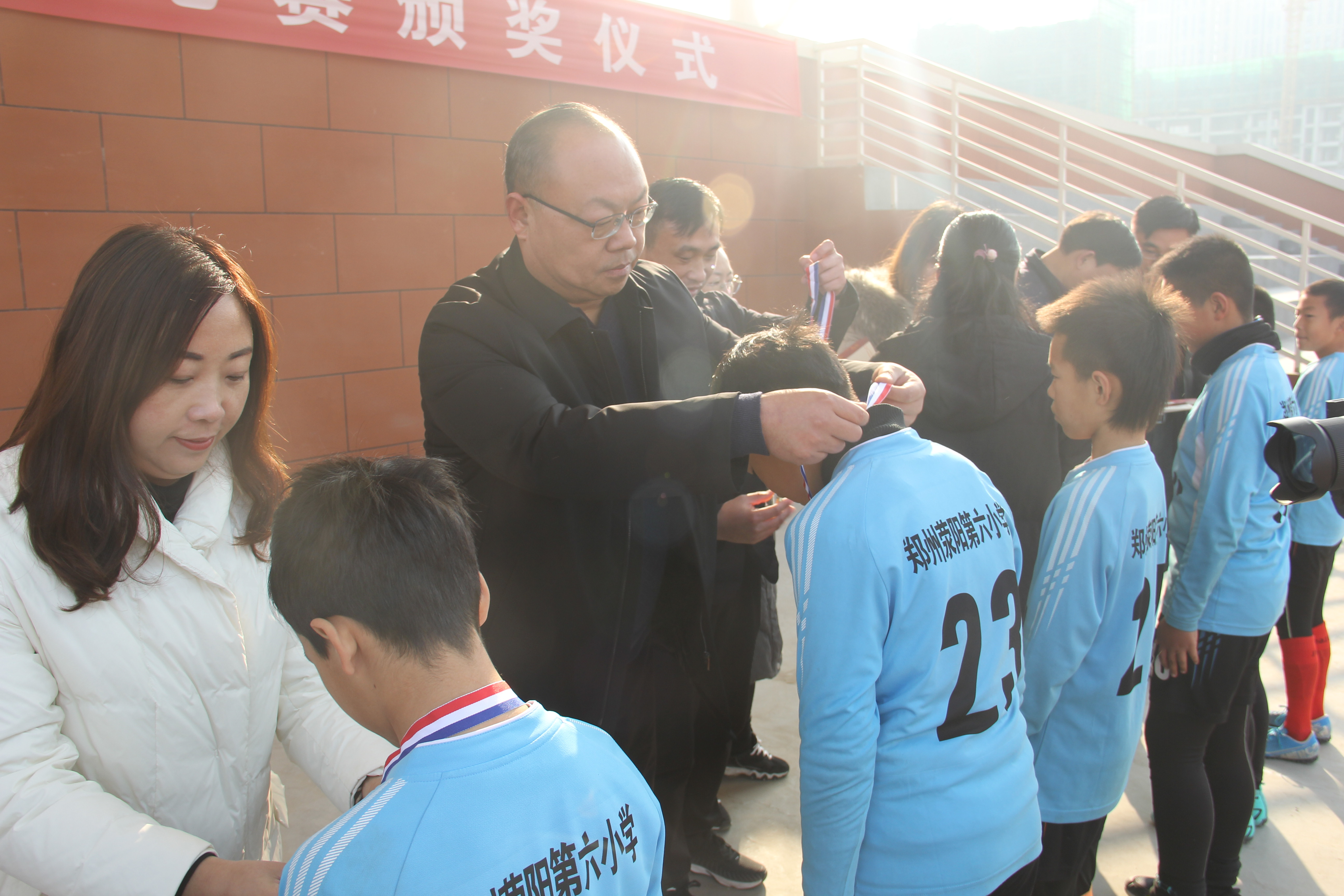 六小第3届校长杯足球联赛,河南小学足球比赛荥阳6小