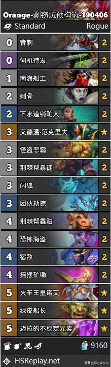 炉石传说沉没之城德鲁伊卡组,炉石传说对决模式12胜卡组