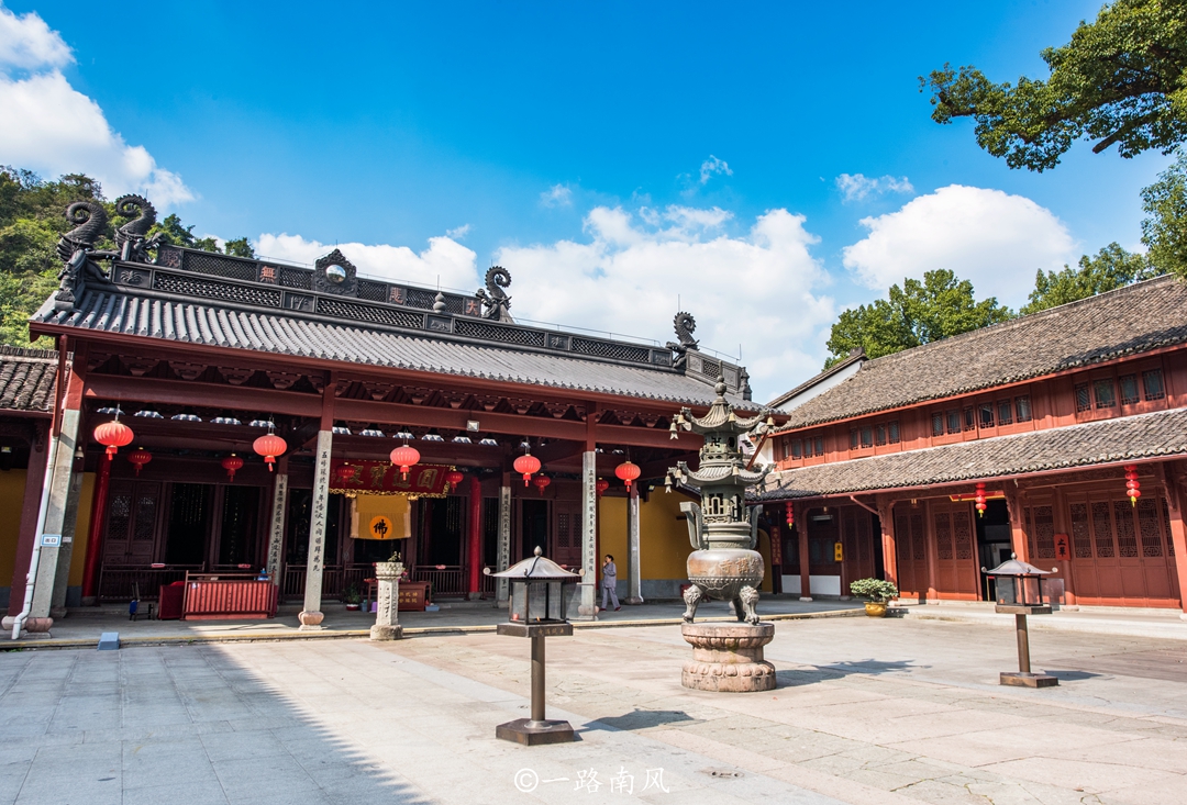 杭州西湖灵隐寺开放没有,杭州西湖的十大景点灵隐寺