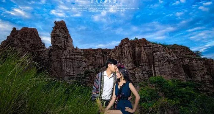 楚雄拍婚纱夜景,拍婚纱楚雄