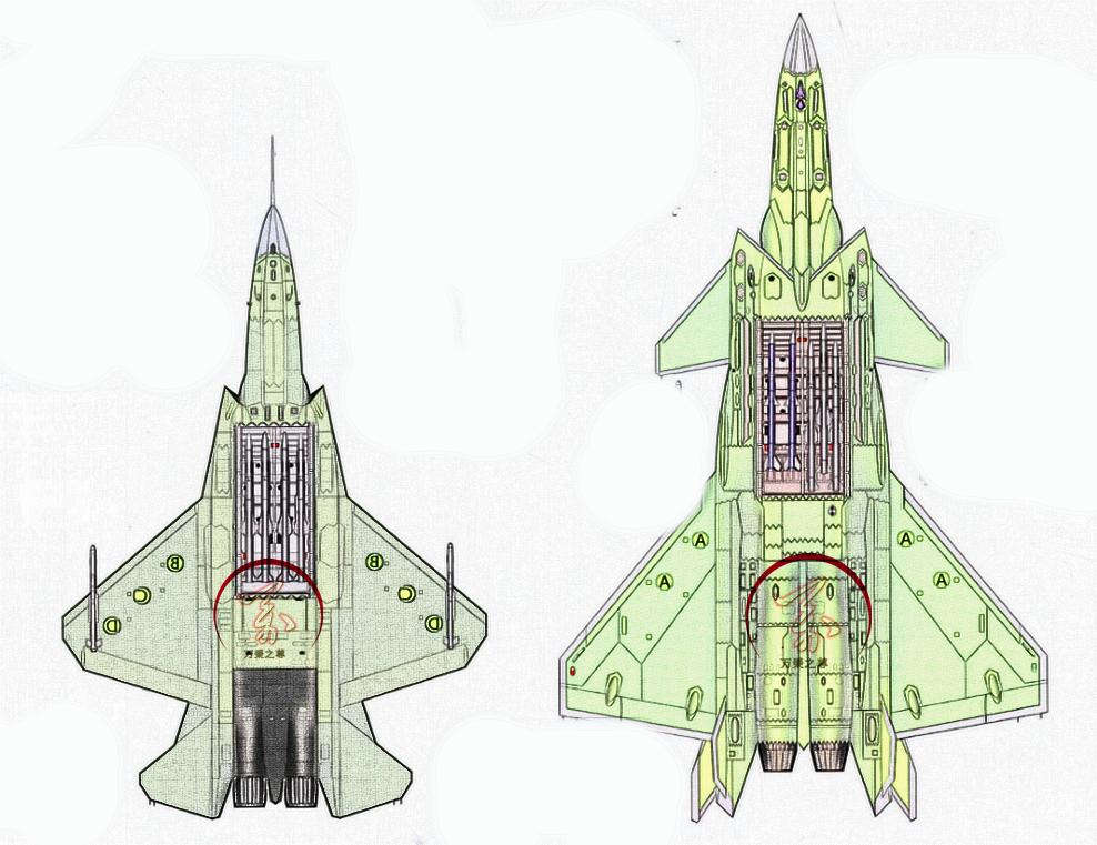 歼20对比歼31,歼31和歼21