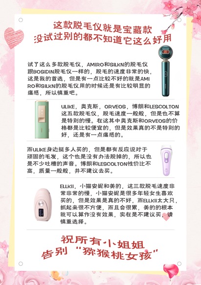 平价又实用的脱毛仪推荐,平价好用脱毛仪测评