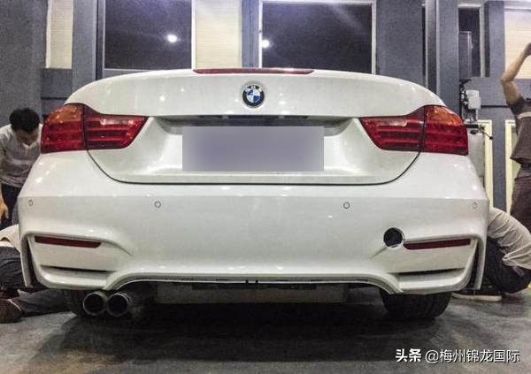 惊艳4系改装,个性宝马4系双门轿跑改装