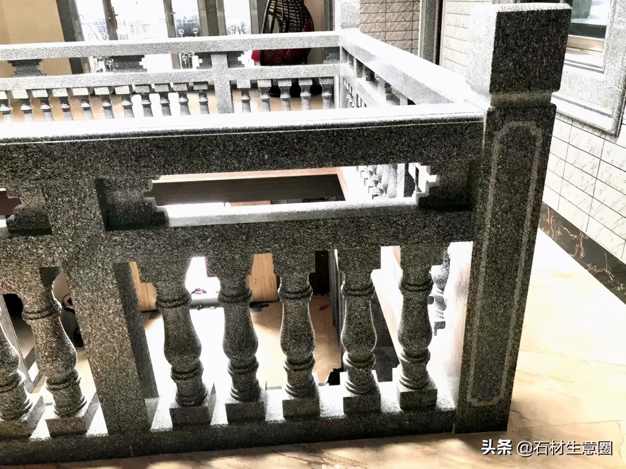 石材栏杆高档,天然石材栏杆样式