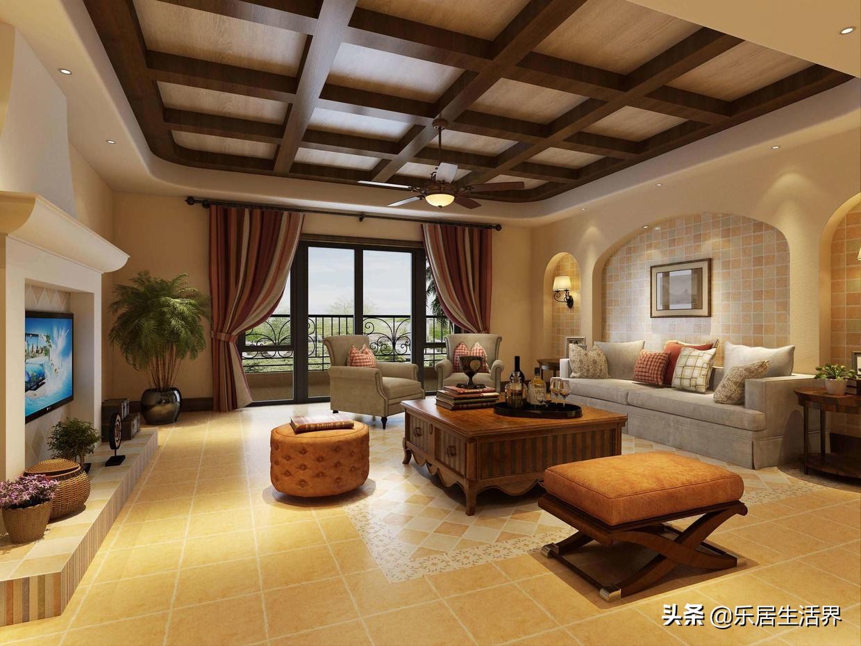 客厅用地砖600*1200还是750*1500,当下最流行的客厅地砖颜色