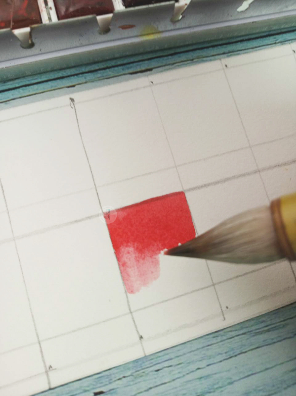 水彩色卡对照表,水笔做水彩色卡