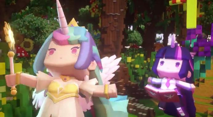 迷你世界小马宝莉和谐之源,小马宝莉与迷你世界合作