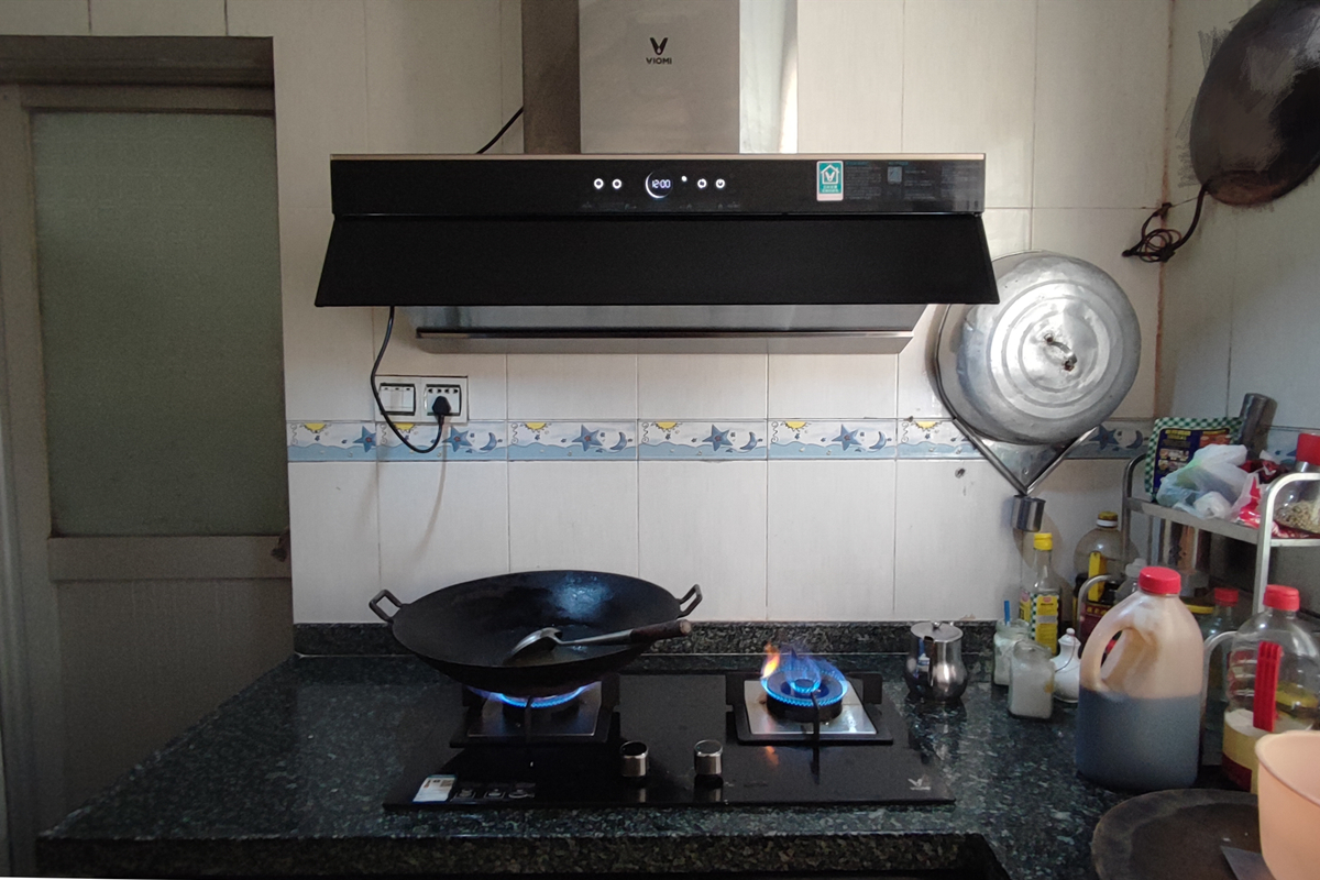 云米抽油烟机线下体验店,云米互联网大功率油烟机