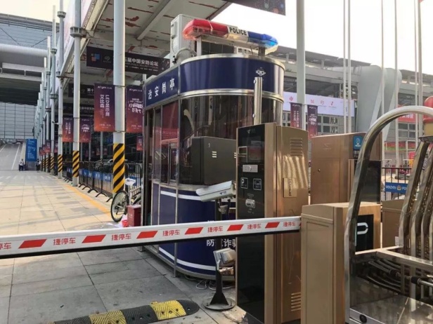 安博会展会现场,安博会高科技