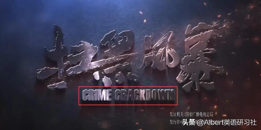 我给《扫黑风暴》起了个更好的英文名