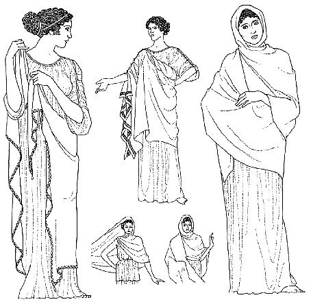 古希腊怎么织布,古希腊为什么穿着一块布