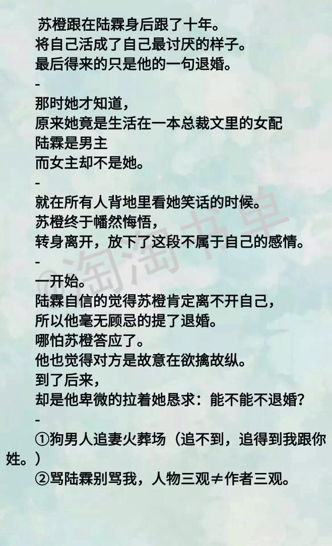 小说推荐快穿节奏快的恋爱文,重生文小说推荐追妻火葬场现言